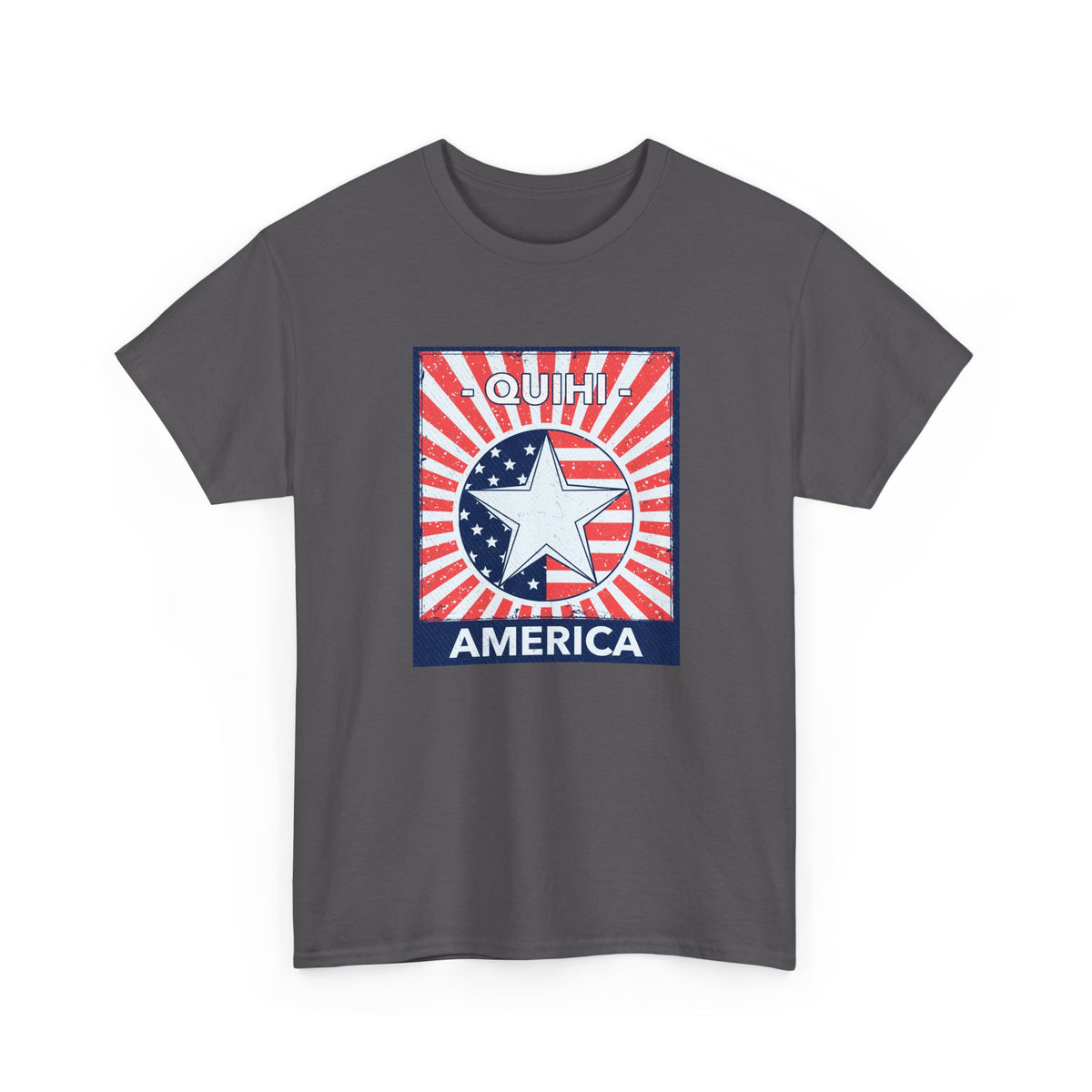 Quihi America T-Shirt — Patriotic Graphic Tee