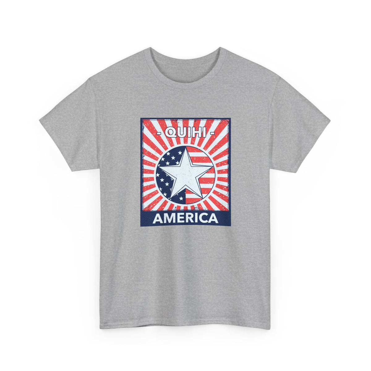 Quihi America T-Shirt — Patriotic Graphic Tee