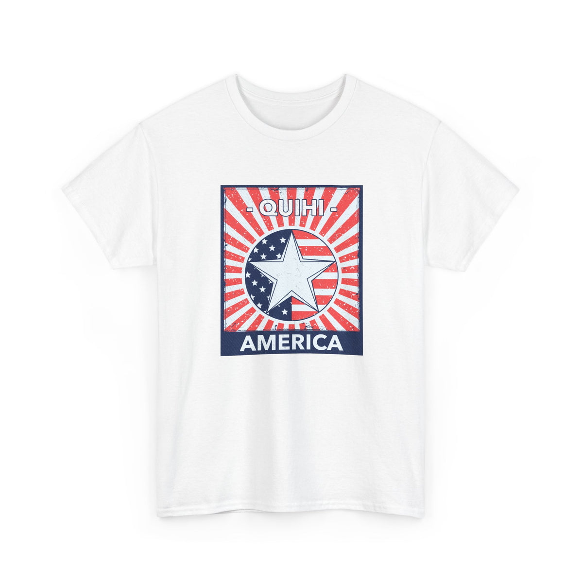 Quihi America T-Shirt — Patriotic Graphic Tee